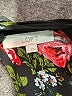 Ann Taylor LOFT 100% Polyester Floral Black Long Sleeve Blouse Size L - photo 7