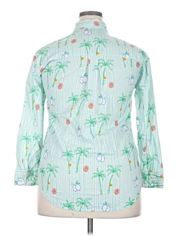 J. McLaughlin 3/4 Sleeve Button-Down Shirt (view 2)