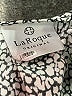 La Roque 100% Silk Silver Gray 3/4 Sleeve Silk Top Size 0 - photo 7