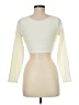 Manola Ivory Long Sleeve Top Size M - photo 2