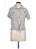 Luxology Ivory Short Sleeve Blouse Size L - photo 1