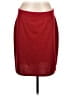 Style&Co Solid Red Casual Skirt Size L - photo 1