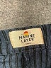 Marine Layer Stripes Blue Casual Pants Size S - photo 7