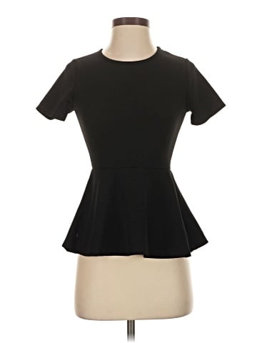 Caution to the Wind Short Sleeve Blouse (view 1)