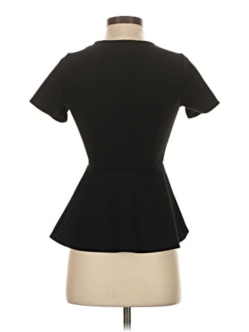 Caution to the Wind Short Sleeve Blouse (view 2)