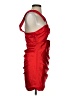 The Sei 100% Silk Red Cocktail Dress Size 4 - photo 4