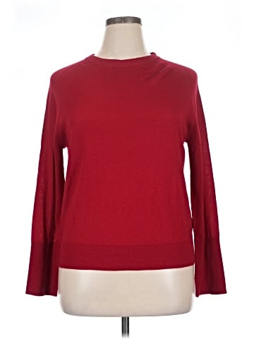 Jigsaw Wool Pullover Sweater (view 1)