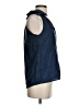 Assorted Brands 100% Silk Blue Sleeveless Silk Top Size XS - photo 4