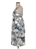 Ethereal 100% Polyester Print Gray Ivory Casual Dress Size S - photo 5