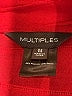 MULTIPLES Red 3/4 Sleeve Top Size M - photo 7
