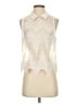 Marissa Webb 100% Polyester Ivory Sleeveless Blouse Size S - photo 1