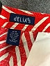 Delia's Chevron-herringbone Red Shorts Size 5 - 6 - photo 3