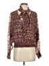 Ramy Brook Brown Long Sleeve Blouse Size S - photo 1