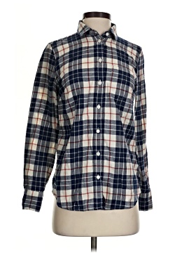 J.Crew Factory Store Long Sleeve Button-Down Shirt (view 1)