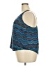 Dots 100% Rayon Blue Sleeveless Top Size 2X - photo 5