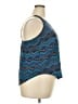 Dots 100% Rayon Blue Sleeveless Top Size 2X - photo 4