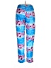 Unbranded Print Blue Casual Pants Size 14 (estimated) - photo 2