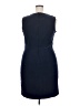 Worthington Solid Blue Casual Dress Size 18 - photo 2