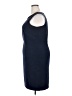 Worthington Solid Blue Casual Dress Size 18 - photo 5