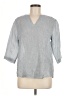Modström 100% Linen Gray Blue 3/4 Sleeve Blouse Size M - photo 1