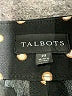 Talbots 100% Polyester Polka Dots Gold Casual Pants Size 10 - photo 7
