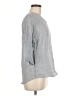 Modström 100% Linen Gray Blue 3/4 Sleeve Blouse Size M - photo 4