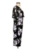Connected Apparel Floral Black Casual Dress Size 4 - photo 4