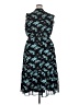 J.Crew 100% Polyester Print Teal Cocktail Dress Size XXL - photo 2