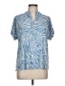 Amana Blue Short Sleeve Polo Size L - photo 1