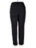 Alfani Solid Black Casual Pants Size 18 - photo 2
