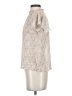 Shein 100% Polyester Ivory Sleeveless Blouse Size 2 - photo 5