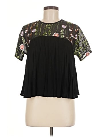 Paper Crane Short Sleeve Blouse (view 1)