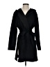 Zara Basic Black Coat Size S - photo 1