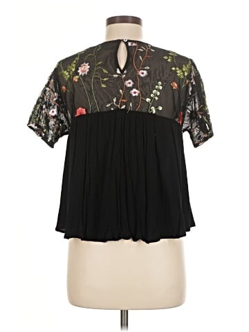 Paper Crane Short Sleeve Blouse (view 2)