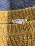 DemyLee Tweed Gold Pullover Sweater Size S - photo 7
