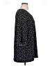 Clara Sun Woo Stars Black 3/4 Sleeve Top Size 1X - photo 4