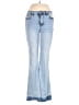 Almost Famous Hearts Blue Jeans Size 7 - photo 1