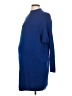 Hatch 100% Wool Blue Casual Dress Size Sm Maternity (1) - photo 1