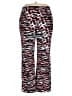 NY Collection Animal Print Red Black Casual Pants Size XL - photo 1