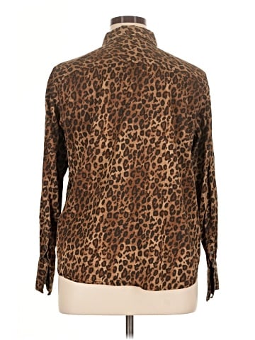 Lauren by Ralph Lauren Long Sleeve Button-Down Shirt (view 2)