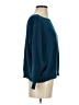Unbranded Solid Teal Pullover Sweater Size S - photo 4