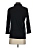 Lands' End 100% Cotton Black 3/4 Sleeve Top Size S (tall) - photo 2