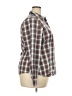 Talbots Plaid Brown Long Sleeve Button-Down Shirt Size 18 - photo 4