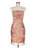 Weston Graphic Orange Cocktail Dress Size M - photo 1