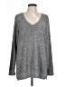 Lucky Brand Metallic Gray Pullover Sweater Size L - photo 1