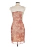 Weston Graphic Orange Cocktail Dress Size M - photo 2