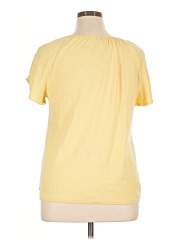Karen Scott Short Sleeve Blouse (view 2)