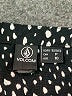 Volcom 100% Viscose Polka Dots Black Cocktail Dress Size 10 - photo 7