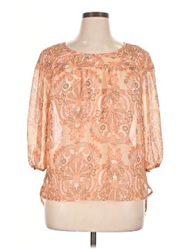 Lc Lauren Conrad 3/4 Sleeve Blouse