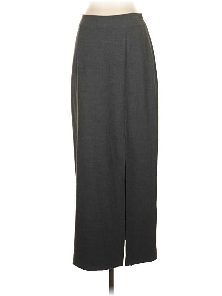 Pre-owned Liz Claiborne Formal Skirt In Gray